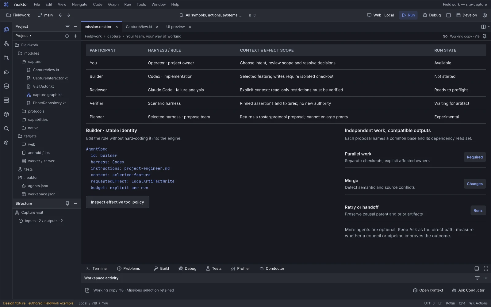 08.02 · Reaktor IDE · Your team, your way of working