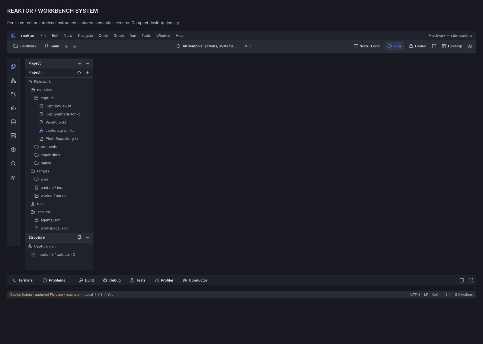 15.00 · Reaktor IDE · Workbench components