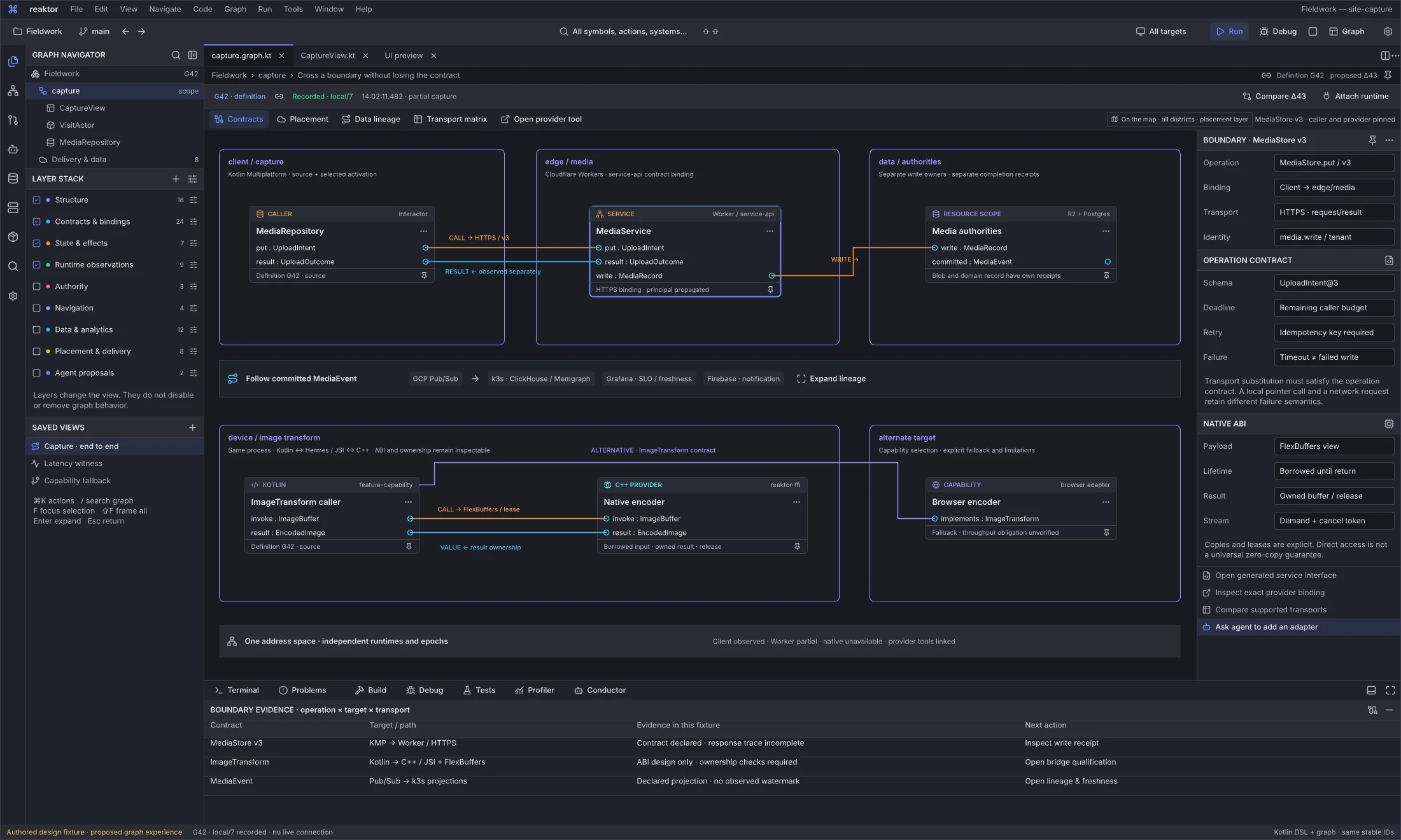 08.04 · Reaktor Graph · One graph across runtime islands