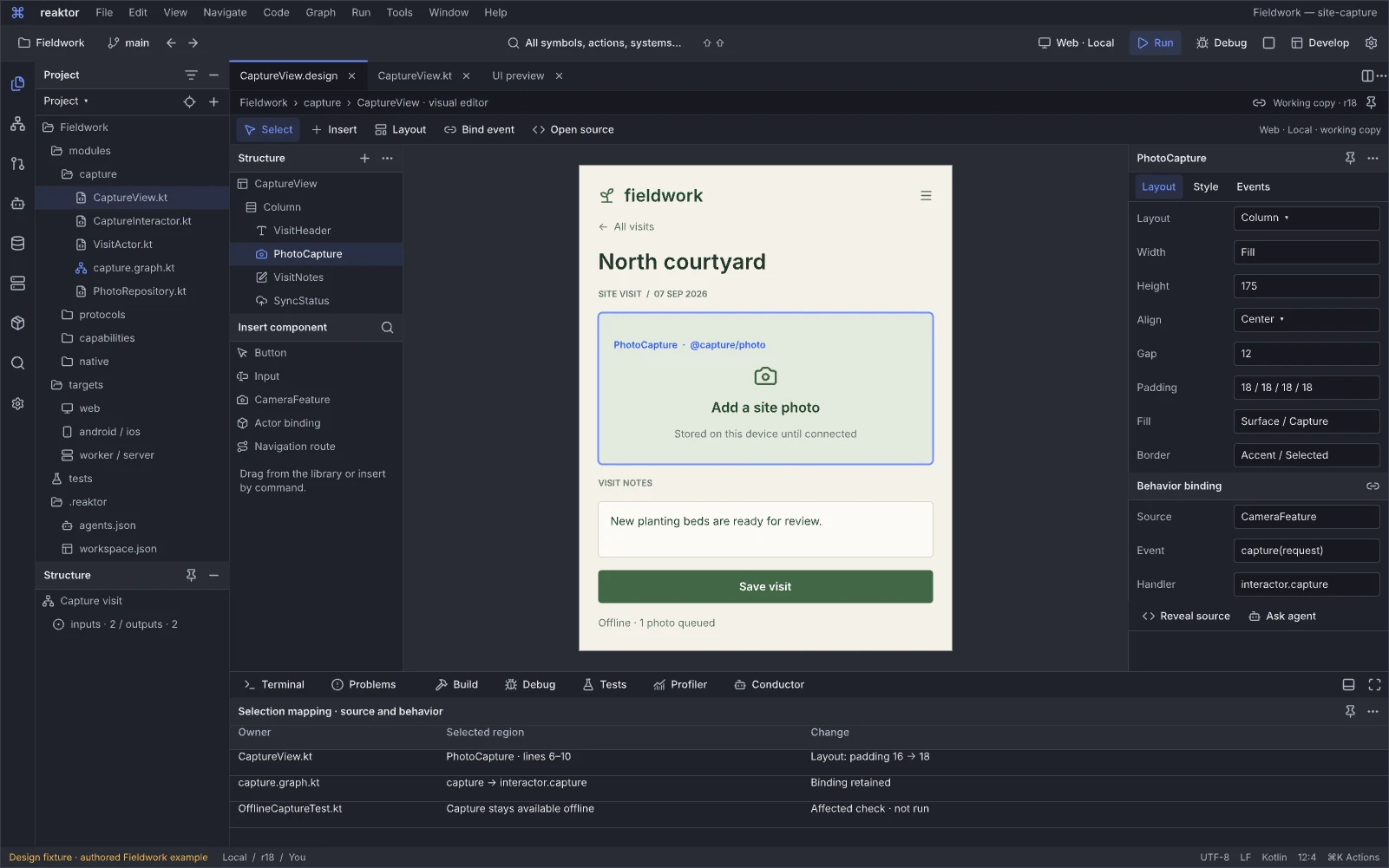 06.01 · Reaktor IDE · Design the interaction, preserve the behavior