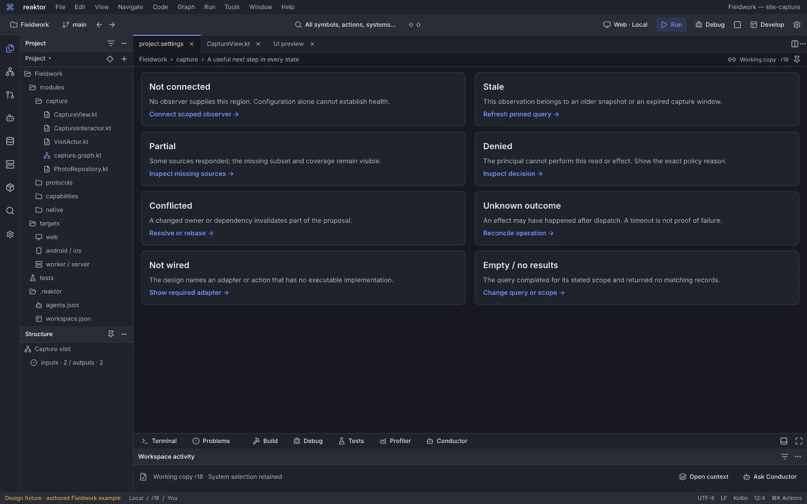 14.03 · Reaktor IDE · A useful next step in every state